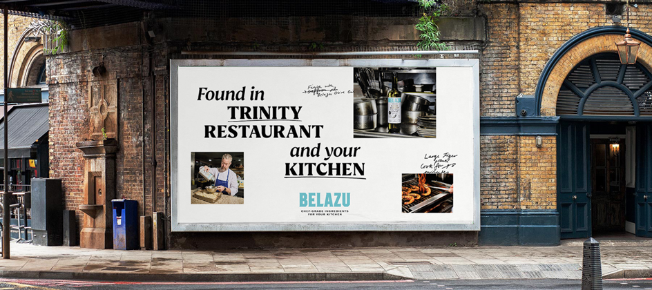 Belazu rolls out London-focused OOH campaign targeting foodie hotspots